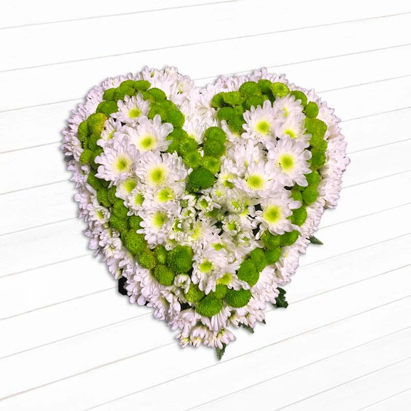 Cuore di fiori misti 80